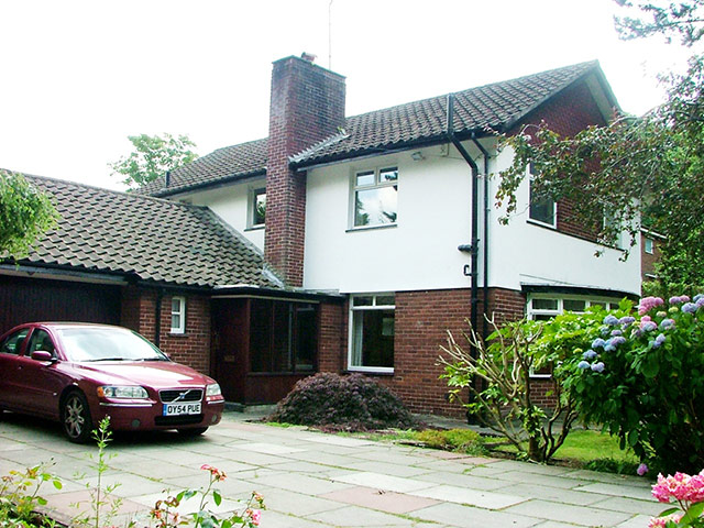 Property divide: Four-bed house in Manchester