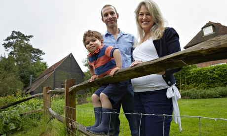 Anna and Alex Toynton with their son Freddy 