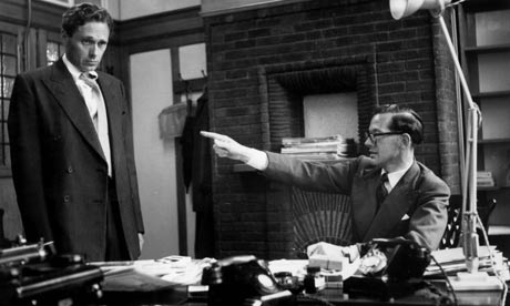 Boss reprimands office worker