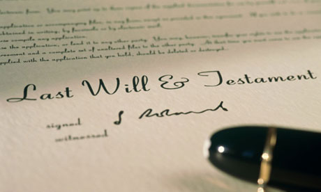 write a will