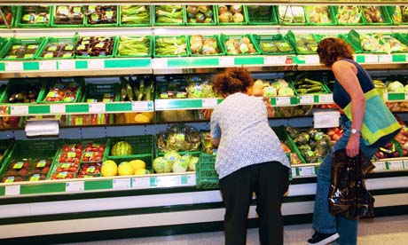 Organic food in Waitrose, Holloway Road