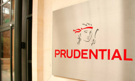 The front of the Prudential HQ, London EC4