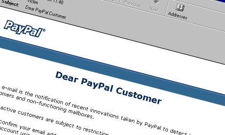 Paypal screengrab