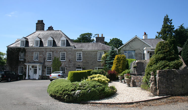Old and new: Bryn Tirion royal residence
