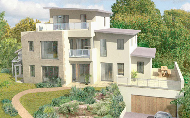 New build home in Shaftesbury