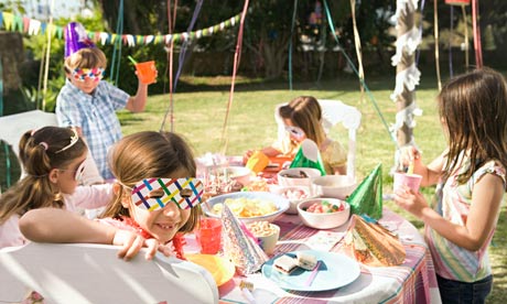 The cost of children's birthday parties is rising incredibly