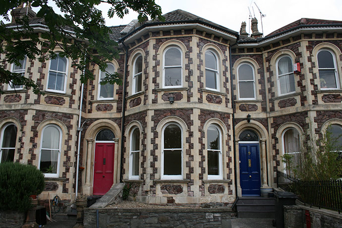 Old and new 14 July 2010: Historic home in Redland, Bristol