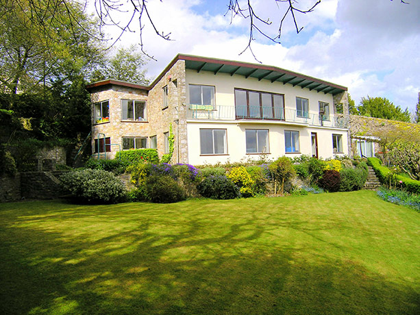 Old and new 14 July 2010: New-build home in Newton Abbot, Devon