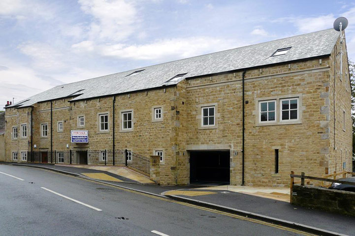 Old and new 280710: New-build home in Grassington, Yorkshire