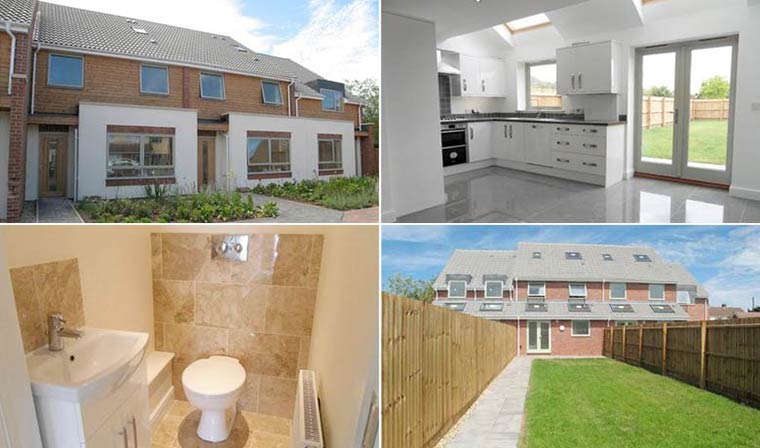 Old and new: New build in Histon, Cambridgeshire