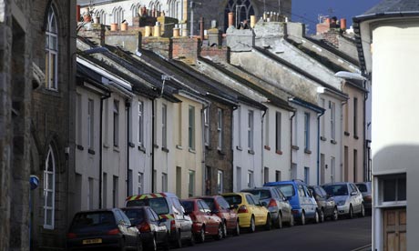 A row of houses in Penzance