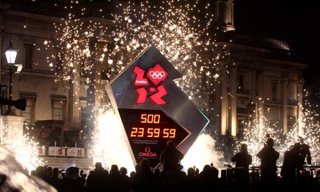 The London 2012 Countdown Clock Is Launched