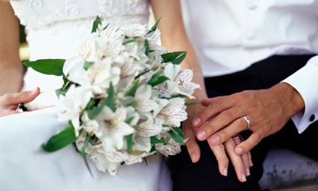 Wedding gifts? We take cash and cheques