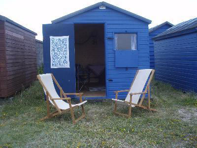 Beach hut in Hayling Island, Hampshire