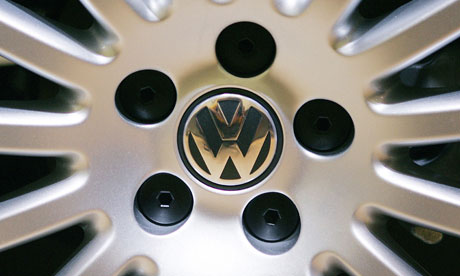 A VW wheel hub