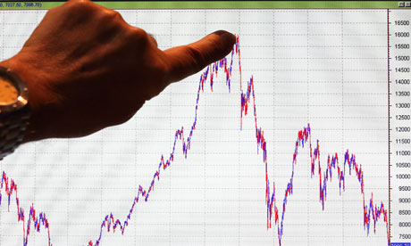 Madrid stock market drops below 2009 level