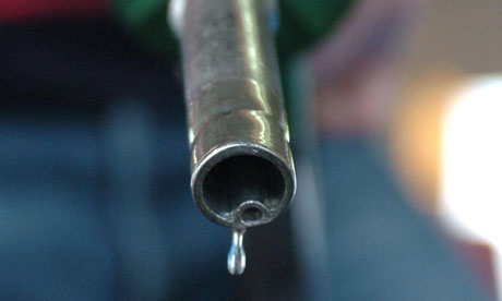 A petrol pump