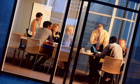 Business people meeting in an office