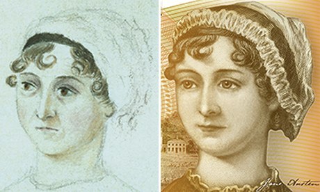 Jane Austen &#39;airbrushed&#39; on new £10 note, claims biographer | Money | The Guardian - Jane-Austen-006