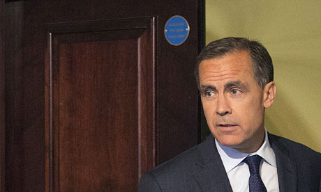 New Bank of England governor Mark Carney