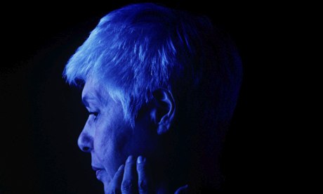 An older woman ponders her future