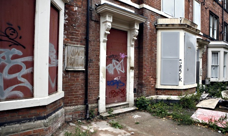 derelict house
