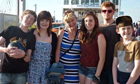 pennie davis and her children