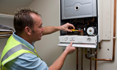 Central heating boiler repair and service