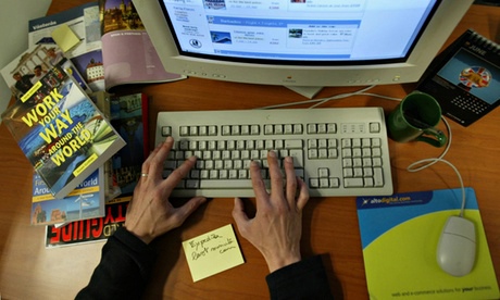 Planning a trip abroad online