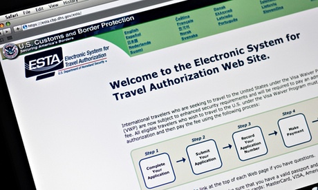 Electronic System for Travel Authorization site