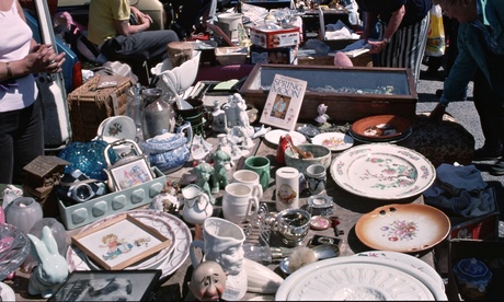 A car boot sale