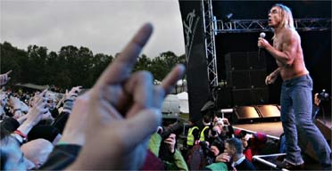 Iggy and the Stooges at the Bukta festival, Tromsø