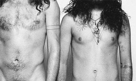 Detail from the artwork of Devendra Banhart's Megapuss project 