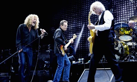 Led Zeppelin in December 2008