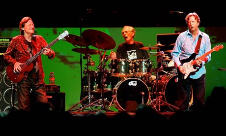 Cream, the first 'supergroup'. Photograph: Dylan Martinez/Reuters