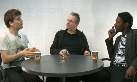 Paul Morley interviewing Roots Manuva and Jim Moray