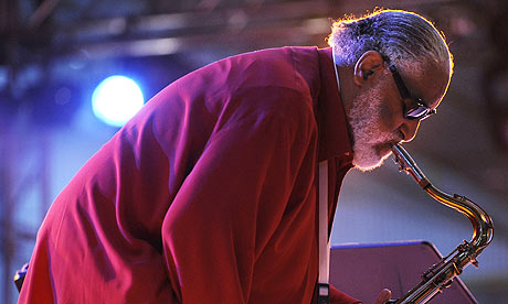 US saxophonist Sonny Rollins