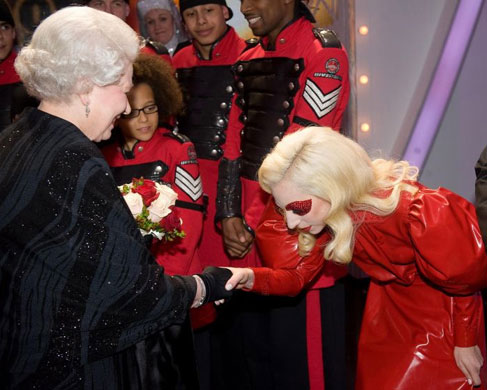Lady Gaga Variety Show: Lady Gaga meets the Queen