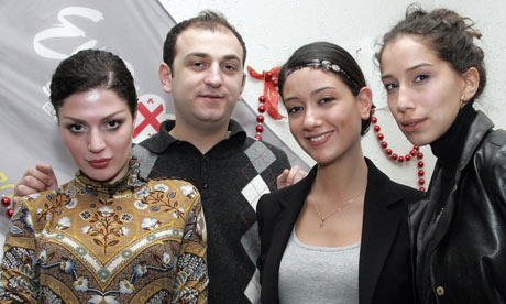 Eurovision 2009: Georgia's band Stephane and 3G
