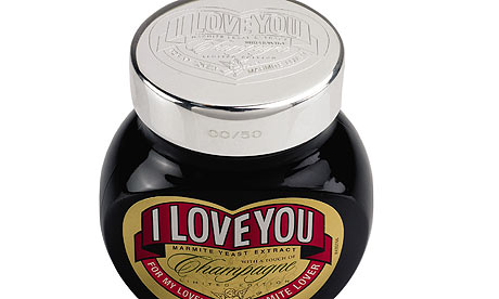 Valentine edition marmite jar