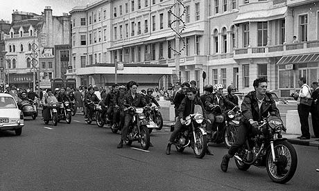 Mods and rockers descend on Hastings in 1964