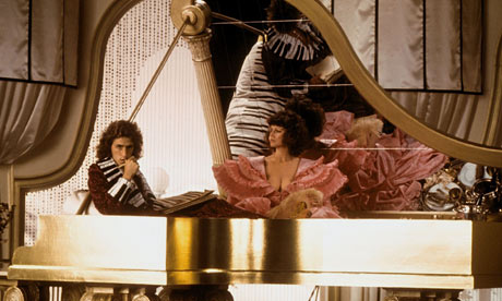 Roger Daltrey  as the composer in Ken Russell’s 1975 film Lisztomania