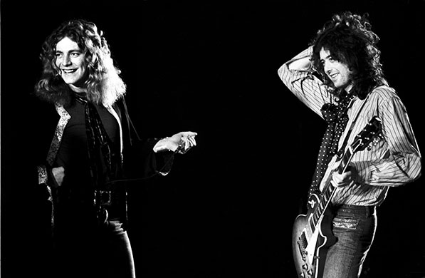 Cancer Research UK: Robert Plant and Jimmy Page by Neal Preston