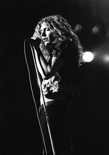 Cancer Research UK: Robert Plant by Ian Dickson