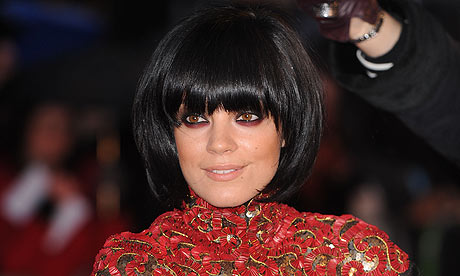 Lady Gaga 2009 Brit Awards. Lily Allen at the Brit awards
