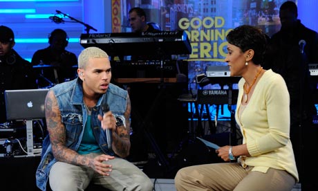 Good Morning America Chris Brown on Chris Brown And Robin Roberts  Good Morning America Interview 2011