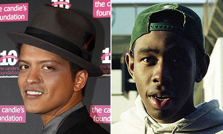 bruno mars foto. Bruno Mars and Tyler,