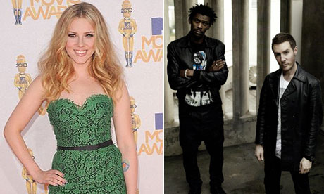 Scarlett Johansson and Massive Attack