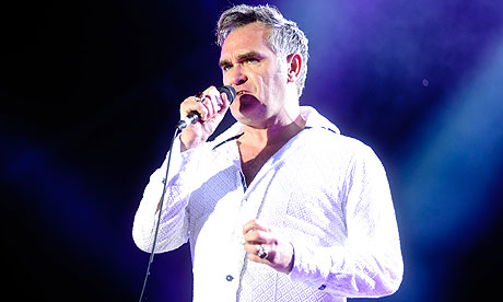 Morrissey at Hop Farm festival 2011
