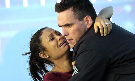 Thandie Newton and Matt Dillon in Crash